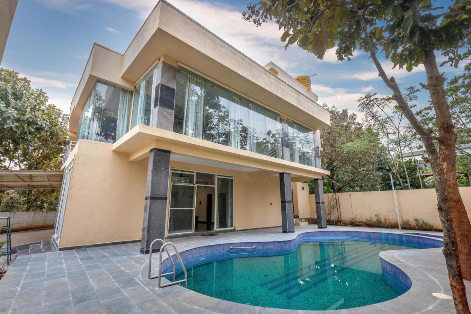 Villa Exotica By Stayjade5Bhkpoolacprojector Denkanikottai Eksteriør bilde