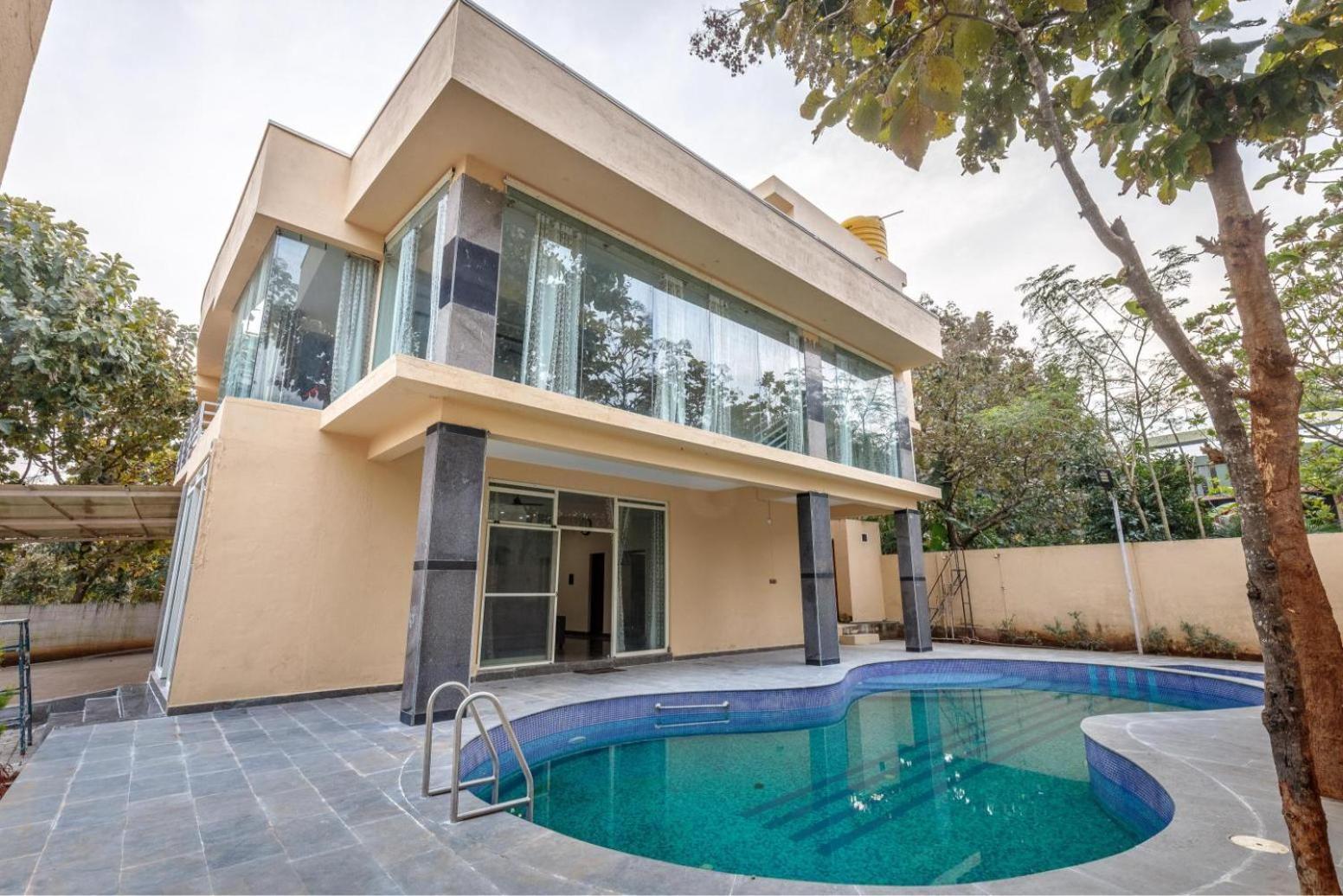 Villa Exotica By Stayjade5Bhkpoolacprojector Denkanikottai Eksteriør bilde